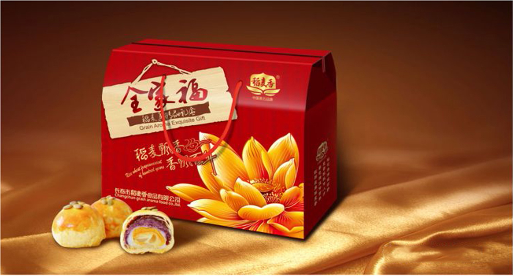 稻麦香产品全家福礼盒设计